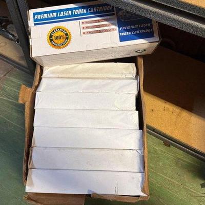 Sale Photo Thumbnail #117: 6038 • 7 packs of copy paper, and 1 laser toner cartridge
