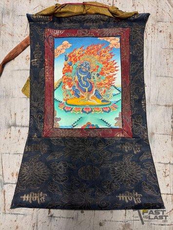 Sale Photo Thumbnail #223: 8536 • vajrapani thangka hanging scroll