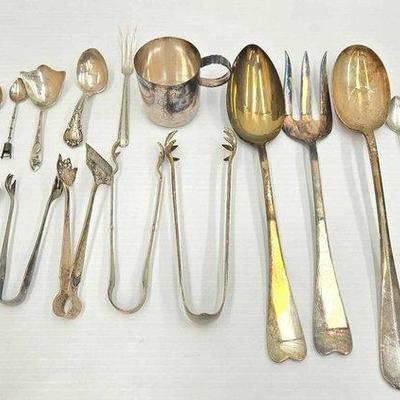 Sale Photo Thumbnail #31: 1004 • sterling silver utensils