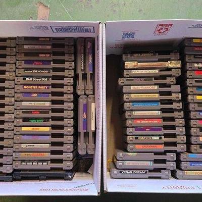 Sale Photo Thumbnail #157: 6118 • vintage nintendo game cartridges