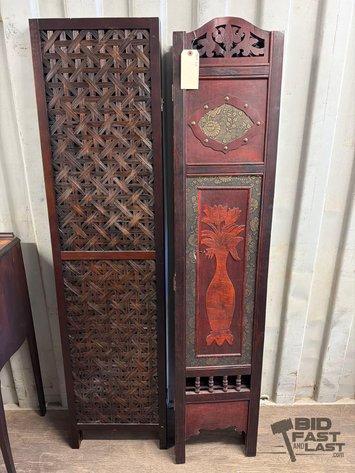 Sale Photo Thumbnail #232: 8554 • 2 oriental style room dividers