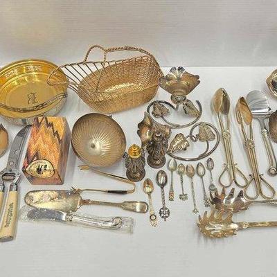 Sale Photo Thumbnail #35: 1012 • collection of utensils & flatware