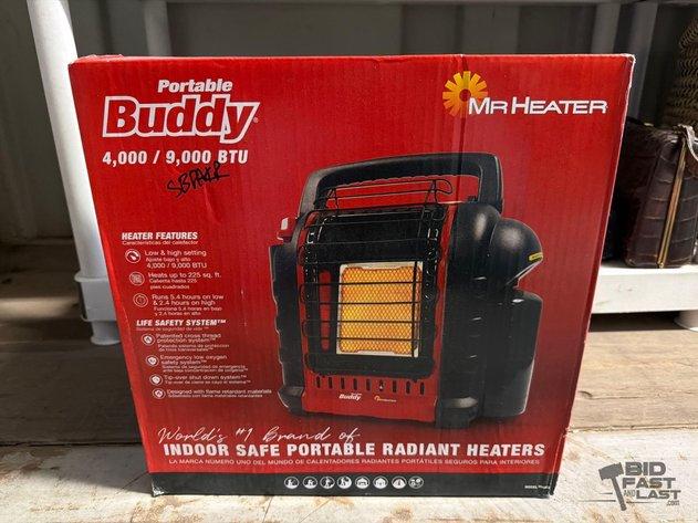 Sale Photo Thumbnail #212: 8514 • new! mr heater indoor safe portable radiant heater