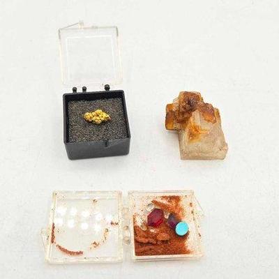 Sale Photo Thumbnail #64: 1910 • geode & gemstones