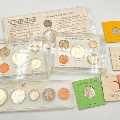 Sale Photo Thumbnail #51: 1518 • u.s. mint coins, buffalo nickel, 1965 quarter & more