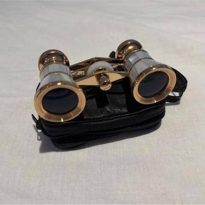 Tasco Mother Of Pearl Opera Glasses with Case