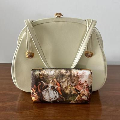 Vintage Handbag And Nail/Cuticle Kit