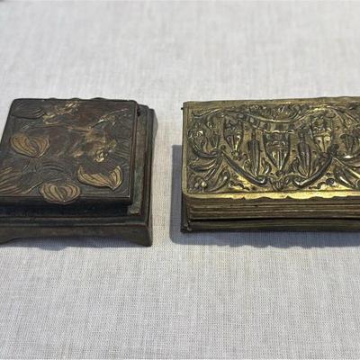 Pair of 19th Century Snuff Boxes