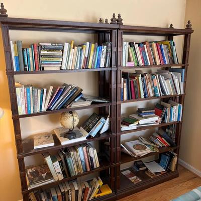 Pair of Wooden Bookcases