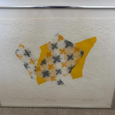 "Break Away" Framed Mixed Media Artwork