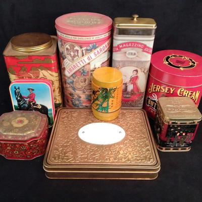 Tins of All Sizes