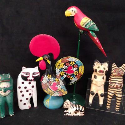 Rooster of Barcelos & Wood Animals