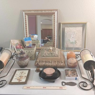Decor - Scentsy, Mirror, Sconces, Coasters, Vintage++