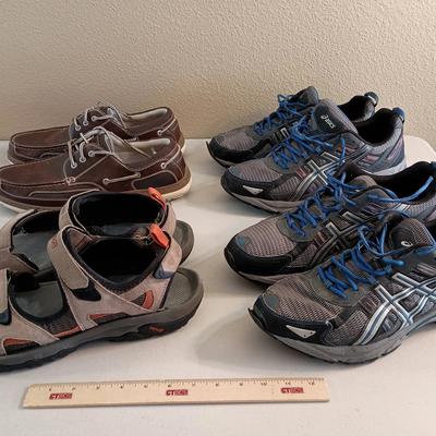 Men's Shoes Size 13 - Teva, Dockers, Asics
