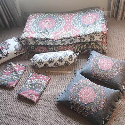 Nina Home By Nina Campbell Queen Comforter Bed Set