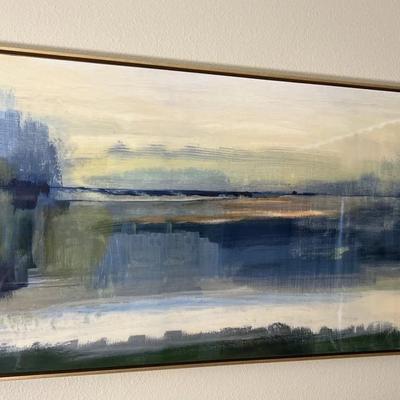 Wrapped Print “Glistening Meadow” By Susan Jill 49x25
