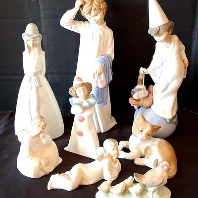 Lladró Porcelain Figurine Collection