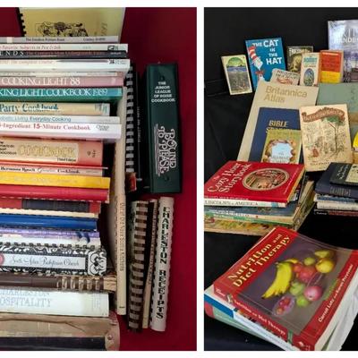 Cookbook, Nutrition & Children’s Book Collection