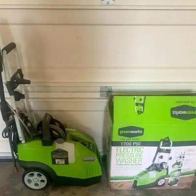 Greenworks 1700 PSI Electric Pressure Washer