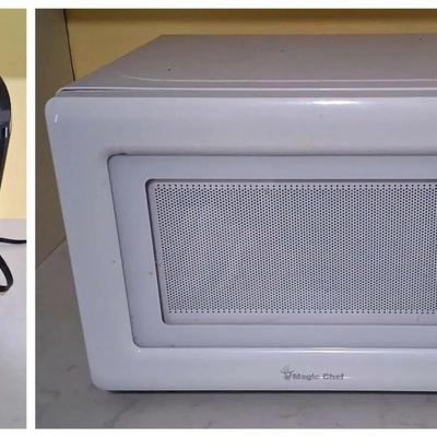 Kitchen Appliances Featuring Magic Chef Microwave & Keurig Coffee Maker