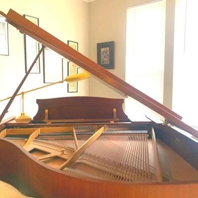 1991 Kawai KG-1E Baby Grand Piano – Cherry Finish – Well Maintained