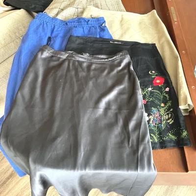 100% Silk Skirt, 100% Wool Skirt & More