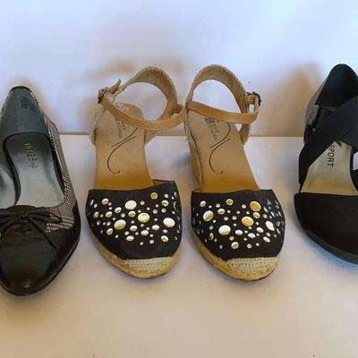 Three Pair Shoes Size 7.5