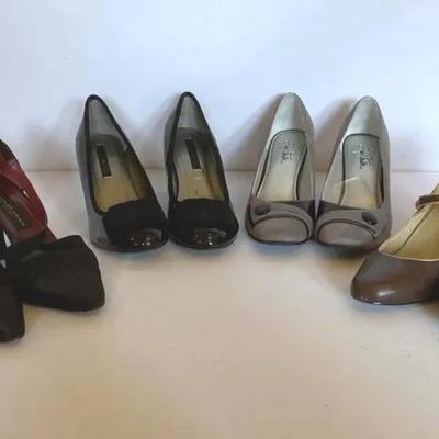 Heels For Your Nights Out On The Town Size 8, 1 Black Pair 71/2