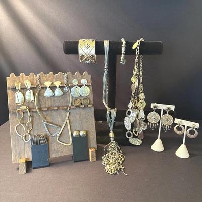 Silver And Gold Toned Jewelry, Including Some From Chico’s
