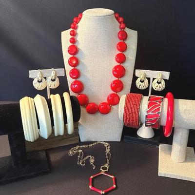 Fun In Red And White 