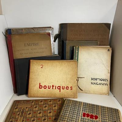 Antique French Boutiques and General Architecture Books | Elizabethan, Henri de La Croix