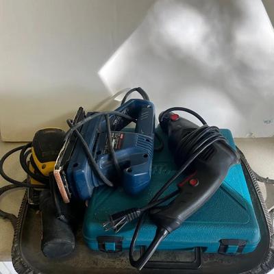 Ryobi Sander, De Walt Sander, Craftsman Screwdriver, Makita Cordless Driver Drill 