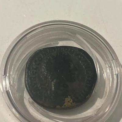 Ancient Roman Coin in Magic Capsule