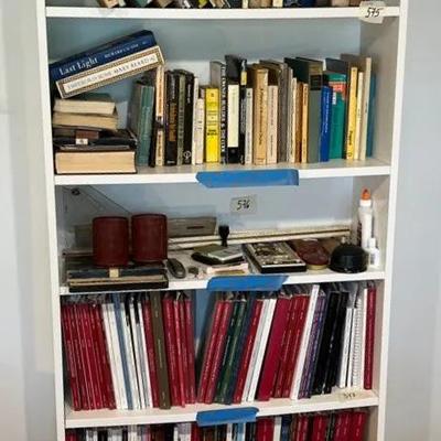 White Melamine Bookcase