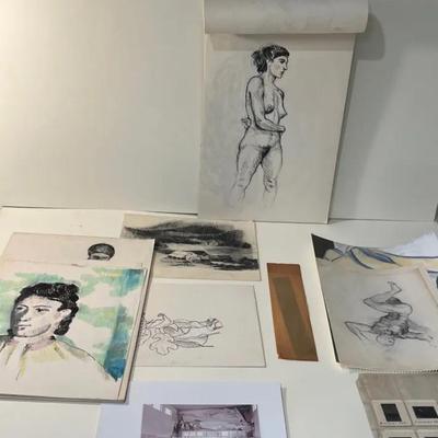 Robert Nicolais, Artist’s Sketches and Other Art | Unpublished Art 