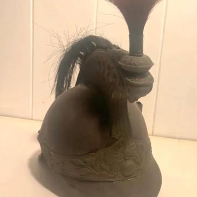 Antique French Fireman Helmet (Casque de Sapeur-Pompier) | c Late 19th Century