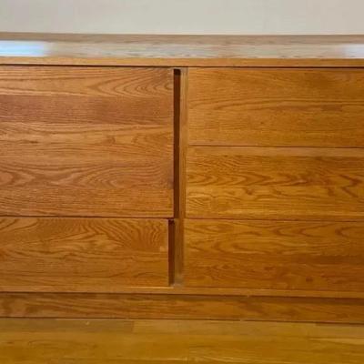 MCM Wood 6-Drawer Dresser
