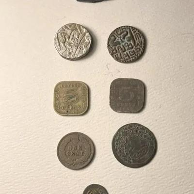 Antique and Ancient Coins, 8 Pieces 