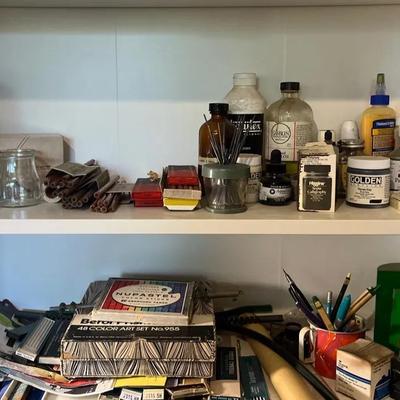 Artist’s Kit for Calligraphy, Drawing, Pastels, Woodworking