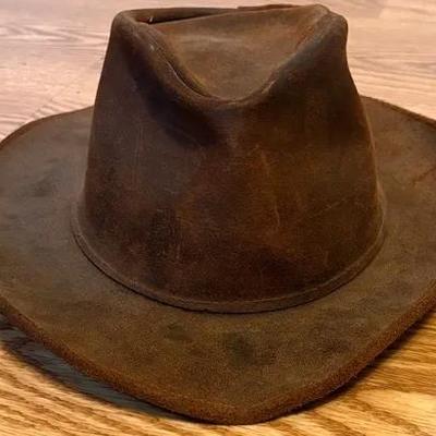 "Minnetonka" Leather Hat 