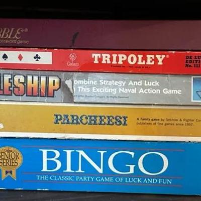 Vintage Board Game Collection