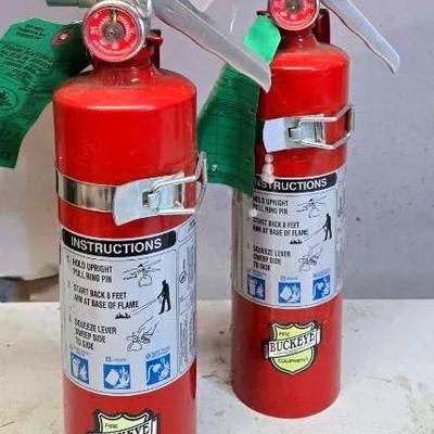 "Buckeye" 2.5 SA-ABC Fire Extinguishers