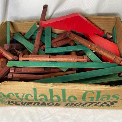 Vintage Building Link-n- Log Set