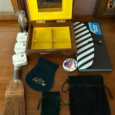 Vintage Jewelry Box and Collectibles Assortment