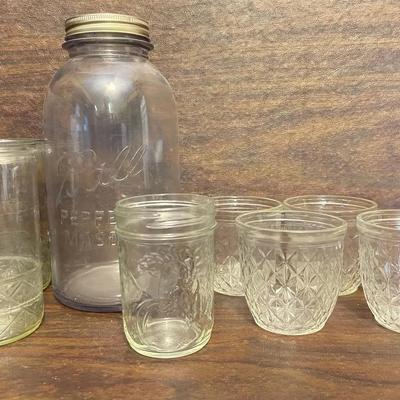 “Ball” Quilted Crystal, Mason Jar and More