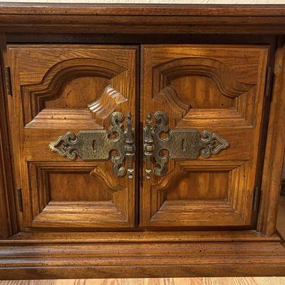 "United Furniture" Spanish Mediterranean Cabinet Nightstand #2