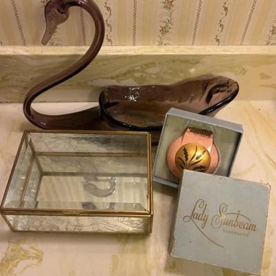 Vintage Amethyst Swan Treasures Collection