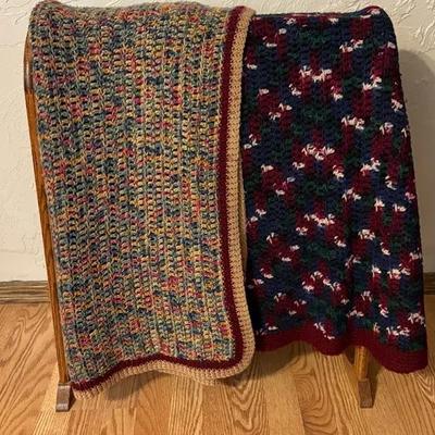Crochet Blanket Pair