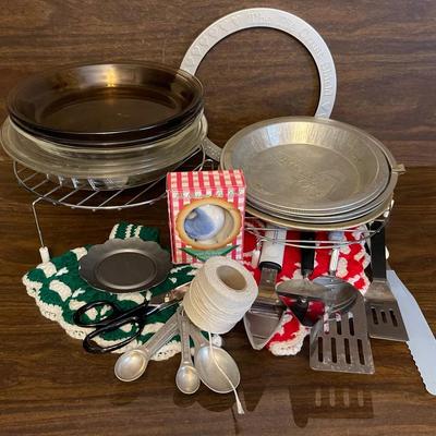 Pie Dishes, Baking Utensils, Pie Bird and More 