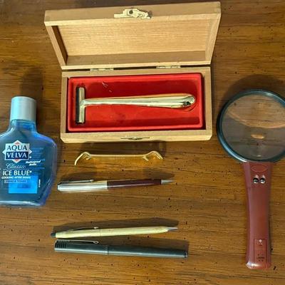 Vintage Grooming and Writing Collection